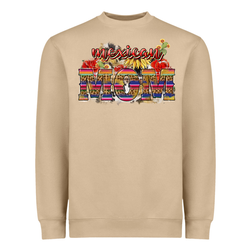 Mexican Mom Mexico Heavyweight Sweatshirt by HowdyJamesFarm | Teevron