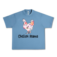 Pebble Blue Chicken Mama Urban Heavy Tee - Bettercallsaul