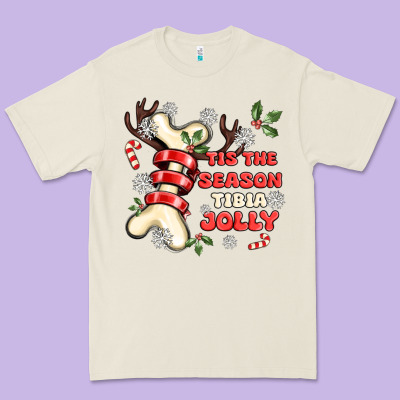 Tis The Season Tıbıa Jolly Premium Tee Designed By Maliassmallbusiness