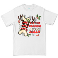 White tis the season tıbıa jolly Premium Tee - MaliasSmallBusiness