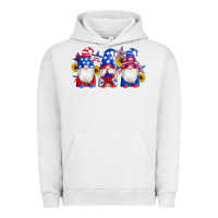 Pigment Lunar Rock american flag gnomes sunflowers star Urban Hoodie - Artiststas