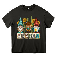 Asphalt yeehaw with gnomies Heavy Core Tee - NancyCooperArtShop