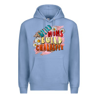 Colony Blue Weird moms build character Mother's Day Premium Hoodie - FaDigitalArtStudio