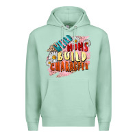 Seafoam Weird moms build character Mother's Day Premium Hoodie - FaDigitalArtStudio