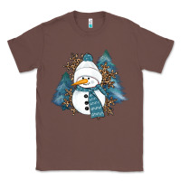 Chestnut Snowman Winter Classic Tee - RanaPortraitStore