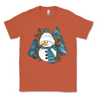 Copper Snowman Winter Classic Tee - RanaPortraitStore