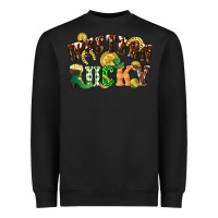 Black Western lucky St. Patrick's Day Heavyweight Sweatshirt - CowGirlArtShop