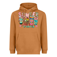 Meerkat Summer Vibes Heavyweight Hoodie - CowhideDigitalArt