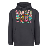 Smoke Summer Vibes Heavyweight Hoodie - CowhideDigitalArt