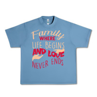 Pebble Blue Family Urban Heavy Tee - Bettercallsaul