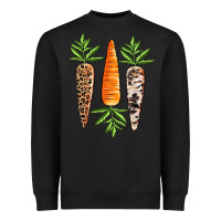 Black Easter carrot Easter Day Heavyweight Sweatshirt - CowGirlArtShop