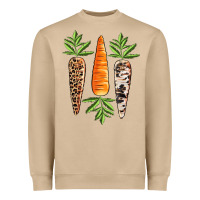 Mushroom Easter carrot Easter Day Heavyweight Sweatshirt - CowGirlArtShop