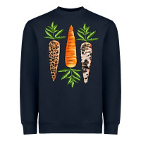Navy Easter carrot Easter Day Heavyweight Sweatshirt - CowGirlArtShop
