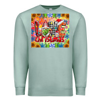 Seafoam Love Christmas gnome Premium Sweatshirt - CowhideDigitalArt
