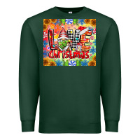 Sports Green Love Christmas gnome Premium Sweatshirt - CowhideDigitalArt