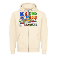 Sandshell Be a kind sole Autism Awareness Zipper Hoodie - FaDigitalArtStudio