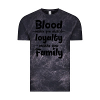 Cloud Black Blood Makes You Related Makes You Family Vintage Tee - Bettercallsaul
