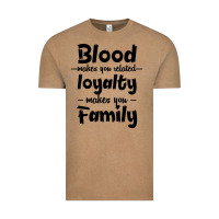 Vintage Coffee Blood Makes You Related Makes You Family Vintage Tee - Bettercallsaul
