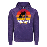 Cloud Purple Miami Beach Vintage Hoodie - Bettercallsaul