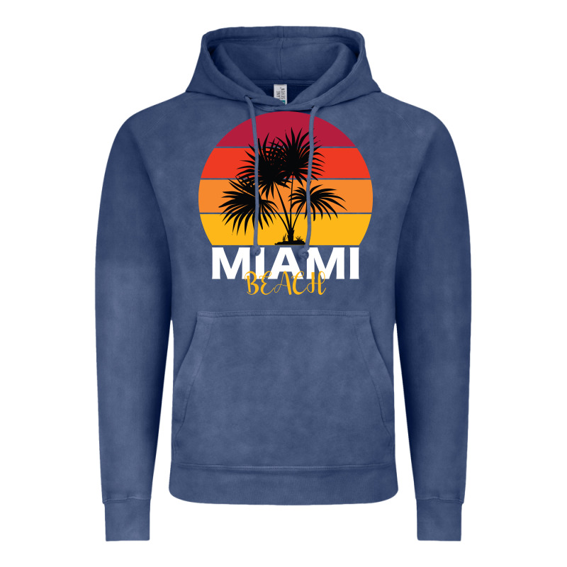 Miami Beach Vintage Hoodie by Bettercallsaul | Teevron