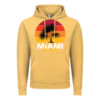 Vintage Mustard Miami Beach Vintage Hoodie - Bettercallsaul