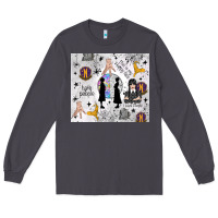 Smoke gothic girl and colorful girl Long Sleeve Tee - TumblerDesignByShophia