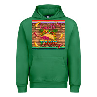 Emerald cinco de taco paper serape leopard wooden Urban Hoodie - Artiststas