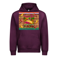 Mauve Wine cinco de taco paper serape leopard wooden Urban Hoodie - Artiststas