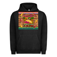Pigment Black cinco de taco paper serape leopard wooden Urban Hoodie - Artiststas