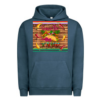 Pigment Midnight Navy cinco de taco paper serape leopard wooden Urban Hoodie - Artiststas