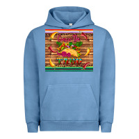 Pigment Pebble Blue cinco de taco paper serape leopard wooden Urban Hoodie - Artiststas