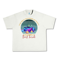 Pistachio camping The Best Outdoor Activity Is Going Back Inside Urban Heavy Tee - Bettercallsaul