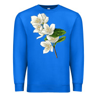 True Royal Mock Oranges Illustrations Premium Sweatshirt - LillyAllenDesigns