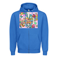 True Royal Hunny Bunny And Egg Easter Tumbler Zipper Hoodie - BundleAndBundleShop