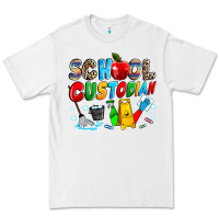 White school custodian Premium Tee - NancyCooperArtShop