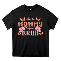 Black mama mommy mom bruh Heavy Core Tee - MaliasSmallBusiness
