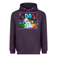 Plum I Don't Need A Costume Im A DA My Job Title Is Sca Heavyweight Hoodie - CowhideDigitalArt
