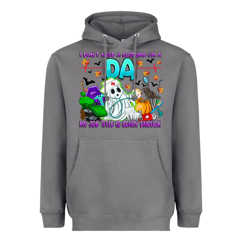 I Don't Need A Costume Im A Da My Job Title Is Sca Heavyweight Hoodie by CowhideDigitalArt | Teevron