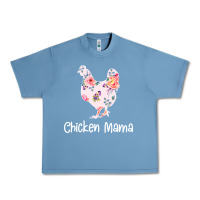 Pebble Blue Chicken Mama Urban Heavy Tee - Bettercallsaul