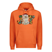 Carrot pomeranian christmas joy Premium Hoodie - RanaPortraitStore