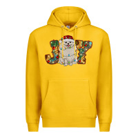 Lemon pomeranian christmas joy Premium Hoodie - RanaPortraitStore