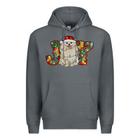 Rock pomeranian christmas joy Premium Hoodie - RanaPortraitStore