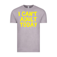 Vintage Zinc I Can t Adult Today Vintage Tee - Bettercallsaul