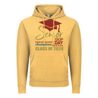 Vintage Mustard Senior Skip Day Champions Class Of 2020 Vintage Hoodie - Bettercallsaul