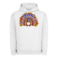 Pigment Lunar Rock american flag gnomes sunflowers rainbow Urban Hoodie - Artiststas
