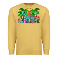 Antique Gold My Favorite Coloris Sunshine Premium Sweatshirt - CowhideDigitalArt