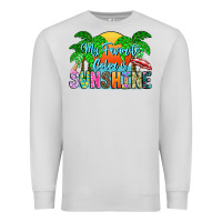 Dove Grey My Favorite Coloris Sunshine Premium Sweatshirt - CowhideDigitalArt