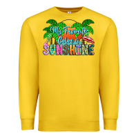Lemon My Favorite Coloris Sunshine Premium Sweatshirt - CowhideDigitalArt