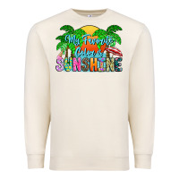 Sandshell My Favorite Coloris Sunshine Premium Sweatshirt - CowhideDigitalArt