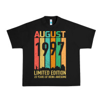 Black August 1997 23 Years Old 23rd Birthday Urban Heavy Tee - Bettercallsaul